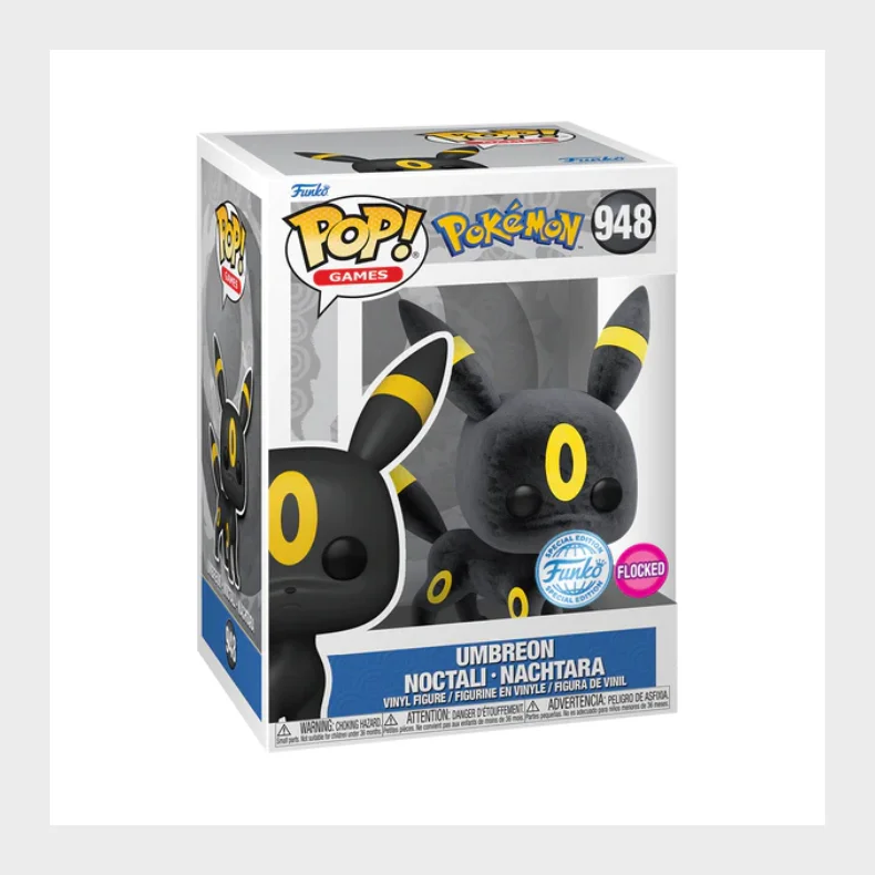 Funko! POP Flocked Excl Pokemon Umbreon