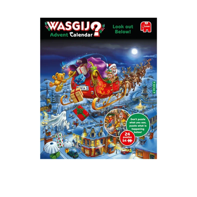 Puslespil Wasgij Julekalender 1-24 54 brikker pr. lge