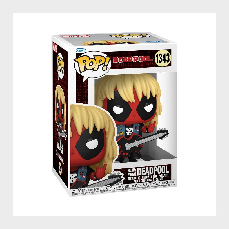 Funko! POP Vinyl Deadpool Metal band