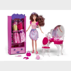 JUDITH MAKE-UP BORD MED TILBEHR