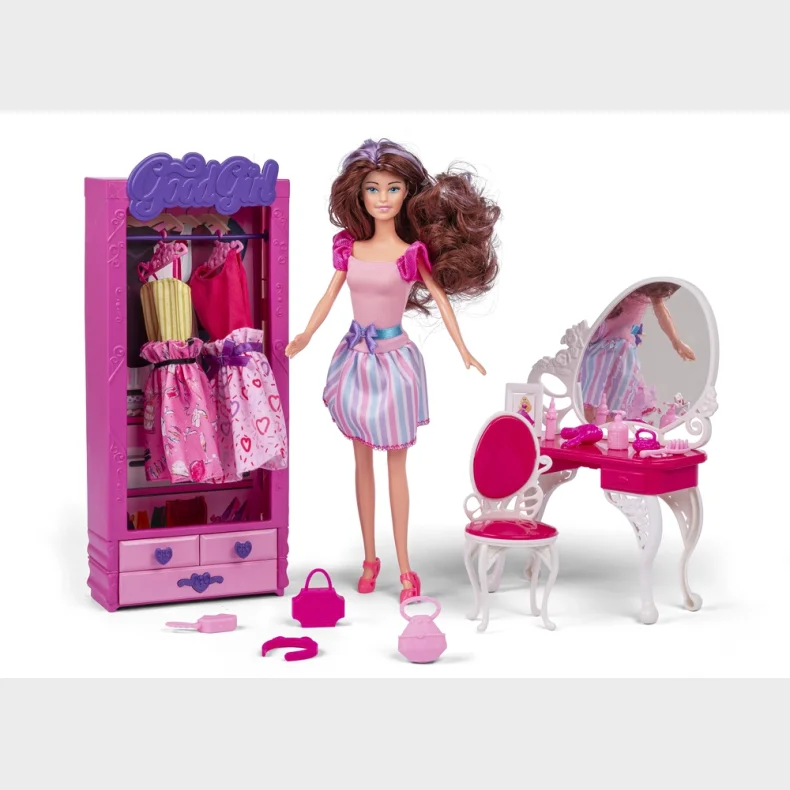 JUDITH MAKE-UP BORD MED TILBEHR