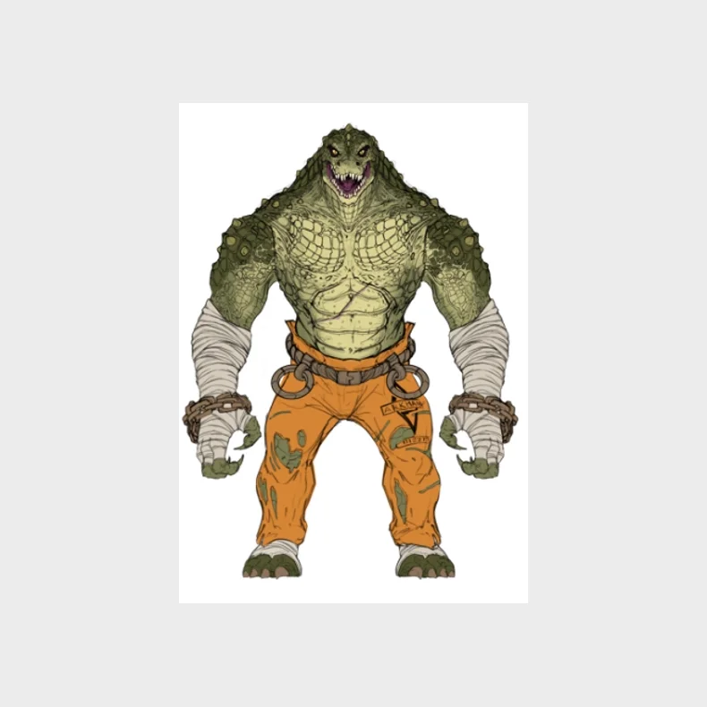 Batman Giant Figurer 30 cm Killer Croc