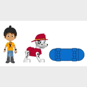 Paw Patrol Hero Pup - Daring Danny og Marshall