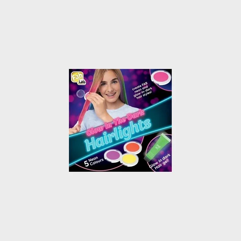 FabLab Hair lights Glow in the Dark