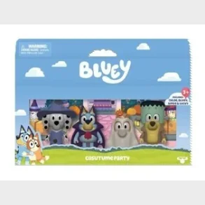 BLUEY Figure 4-pak Kostume fest