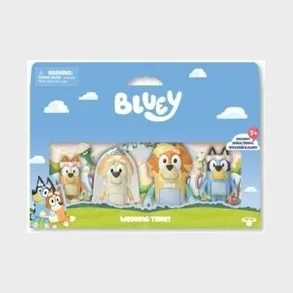 BLUEY Figure 4-pak bryllup