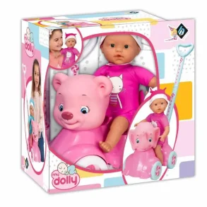 Babywalker bjrn med bld dukke