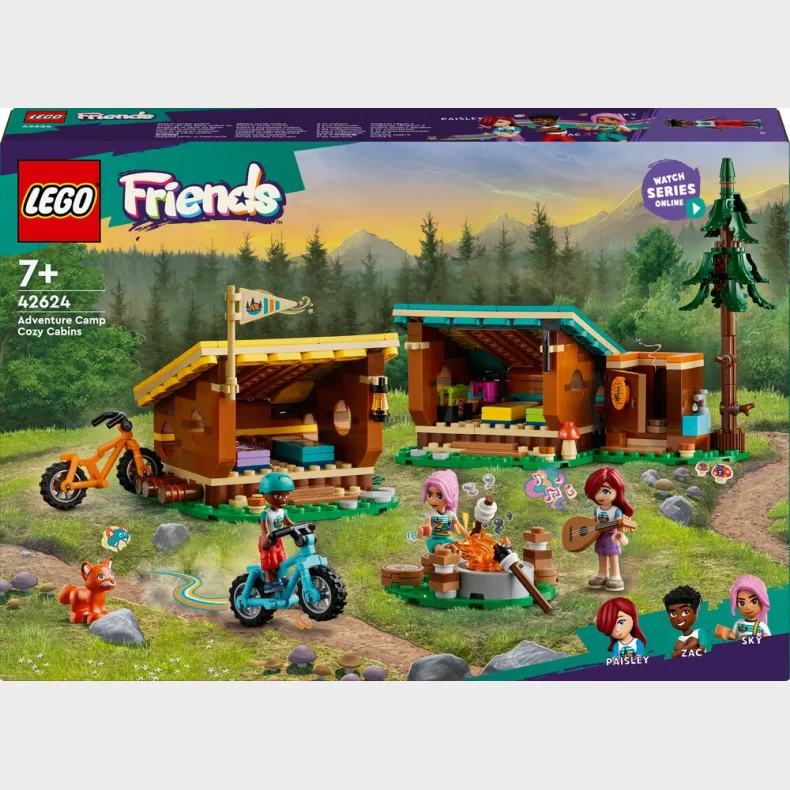 42624 LEGO Friends Adventure Camp  hyggelige hytter