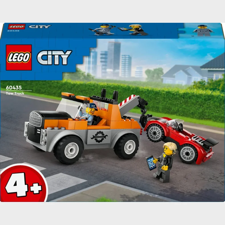 60435 LEGO City Great Vehicles Kranvogn og sportsvognsreparation