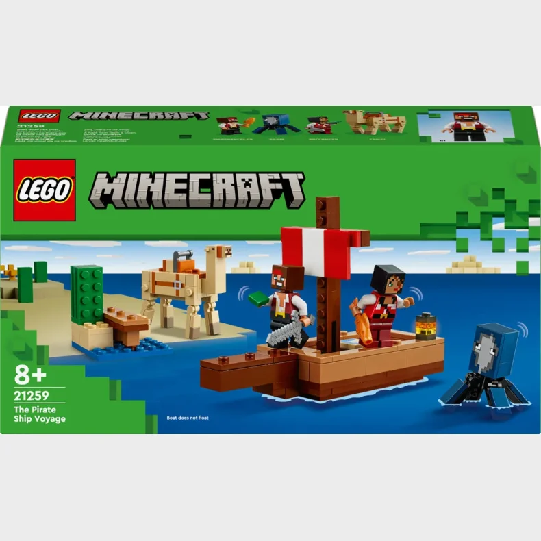 21259 LEGO Minecraft Piratskibsrejsen