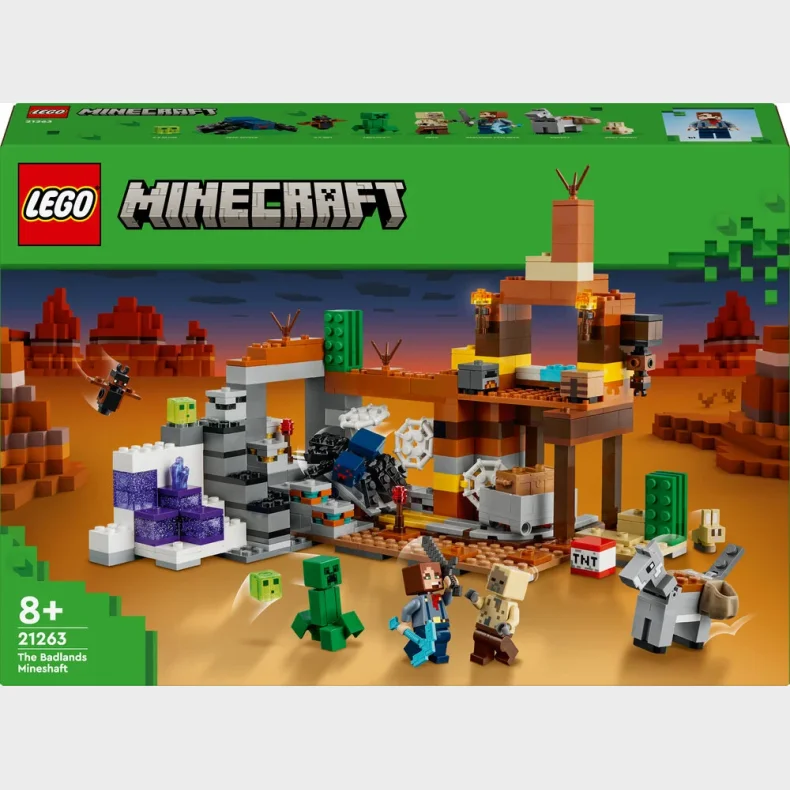 21263 LEGO Minecraft Badlands-mineskakten