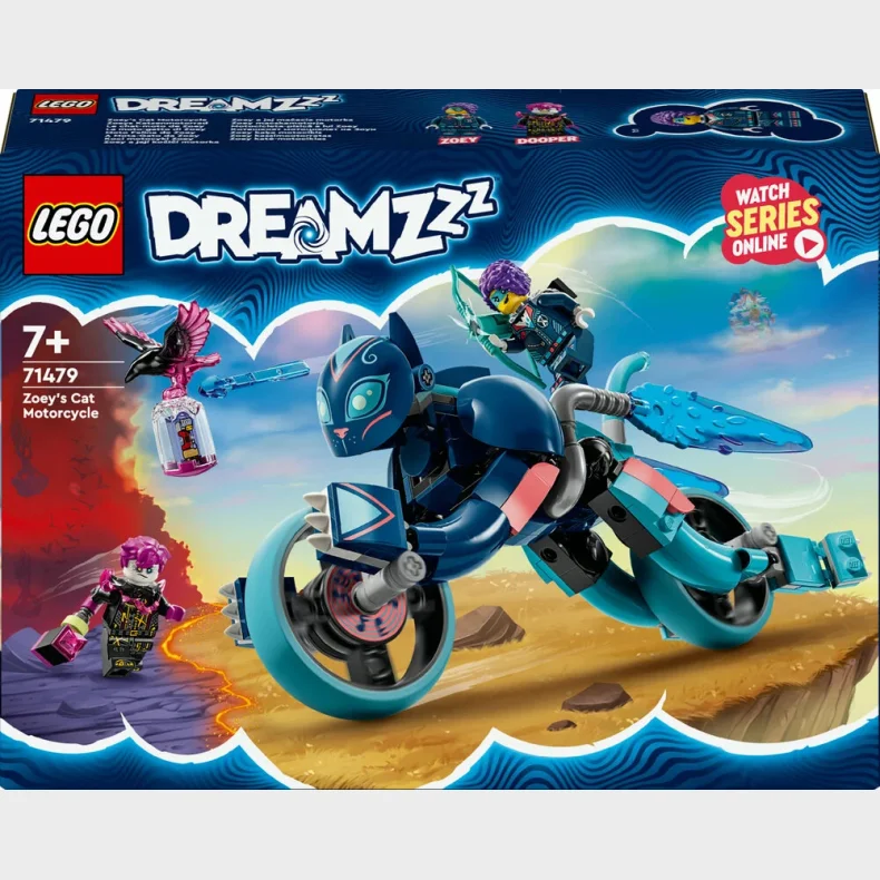 71479 LEGO DREAMZzz Zoeys kattemotorcykel