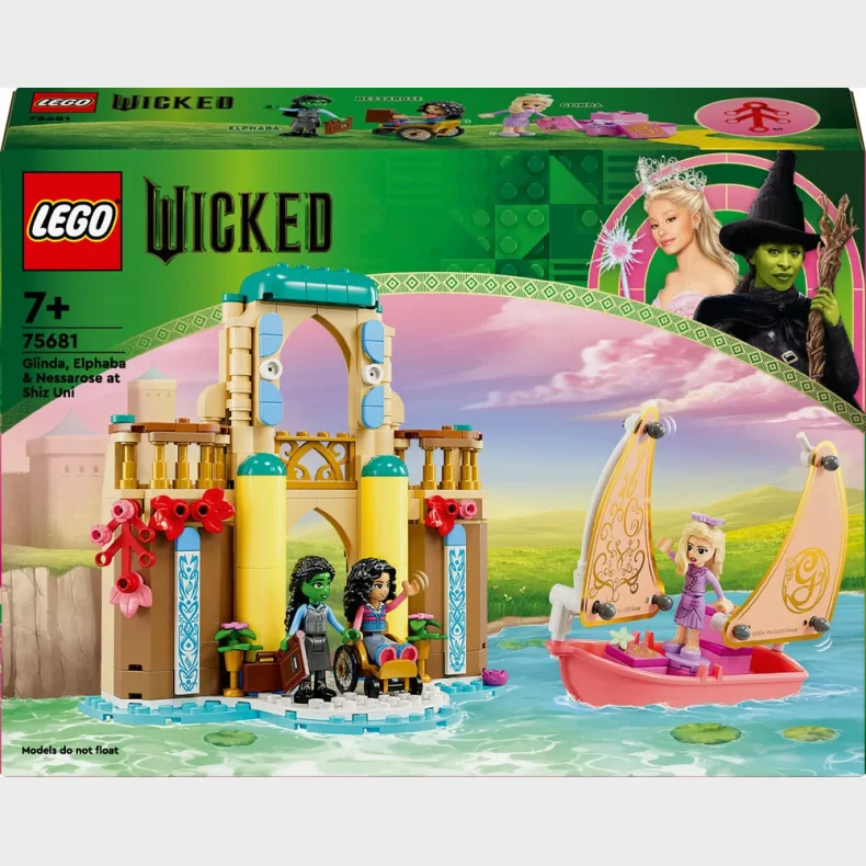 75681 LEGO Wicked Glinda, Elphaba og Nessarose p Shiz-universitetet