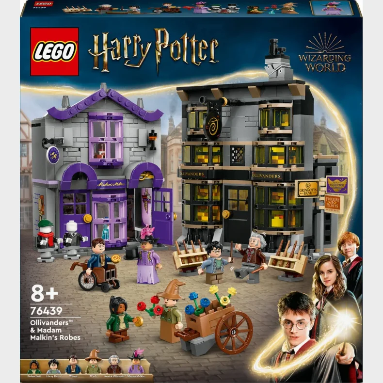 76439 LEGO Harry Potter&trade; Ollivanders&trade; og Madam Malkins kapper