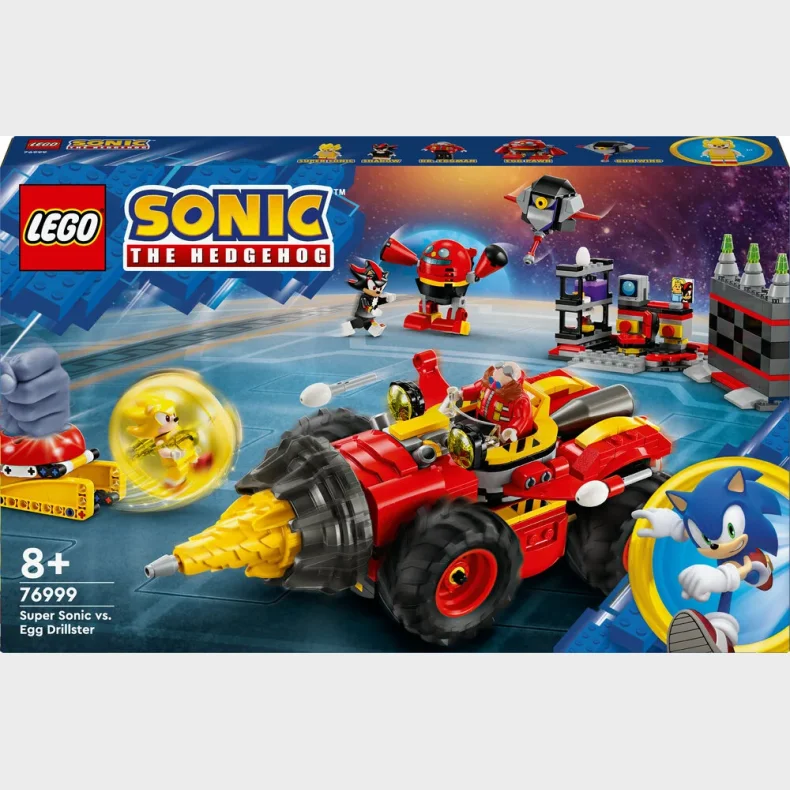 76999 LEGO Sonic Super Sonic mod Egg Drillster