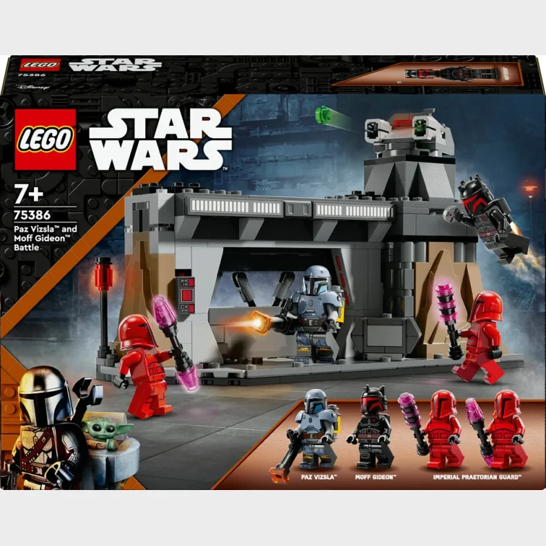 75386 LEGO Star Wars Paz Vizsla&trade; og moff Gideons&trade; kamp