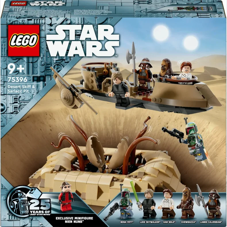 75396 LEGO Star Wars rkenskib og sarlacc-hul