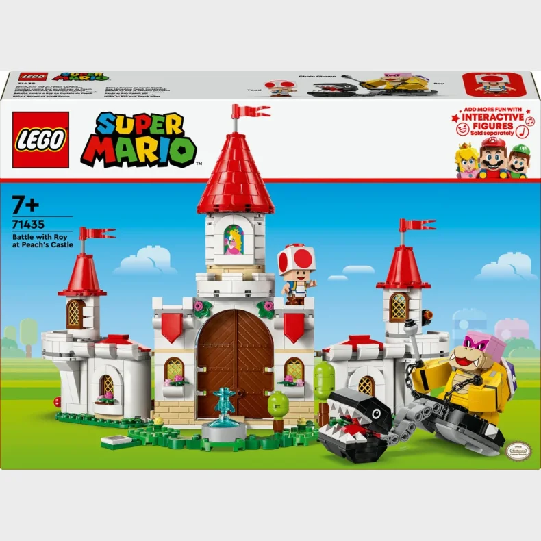 71435 LEGO Super Mario Kamp mod Roy ved Peach's Castle