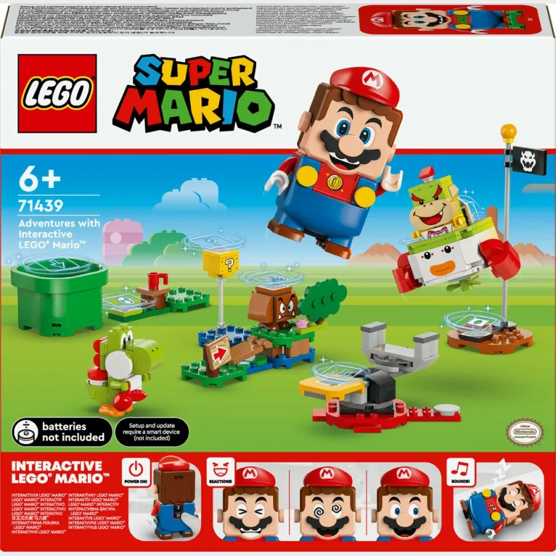 71439 LEGO Super Mario Eventyr med interaktiv LEGO&reg; Mario&trade;