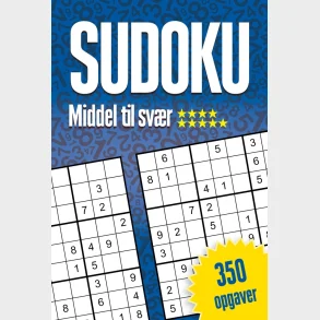 Sudoku - middel til svr
