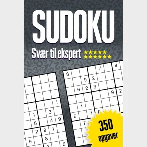 Sudoku - svr til ekspert