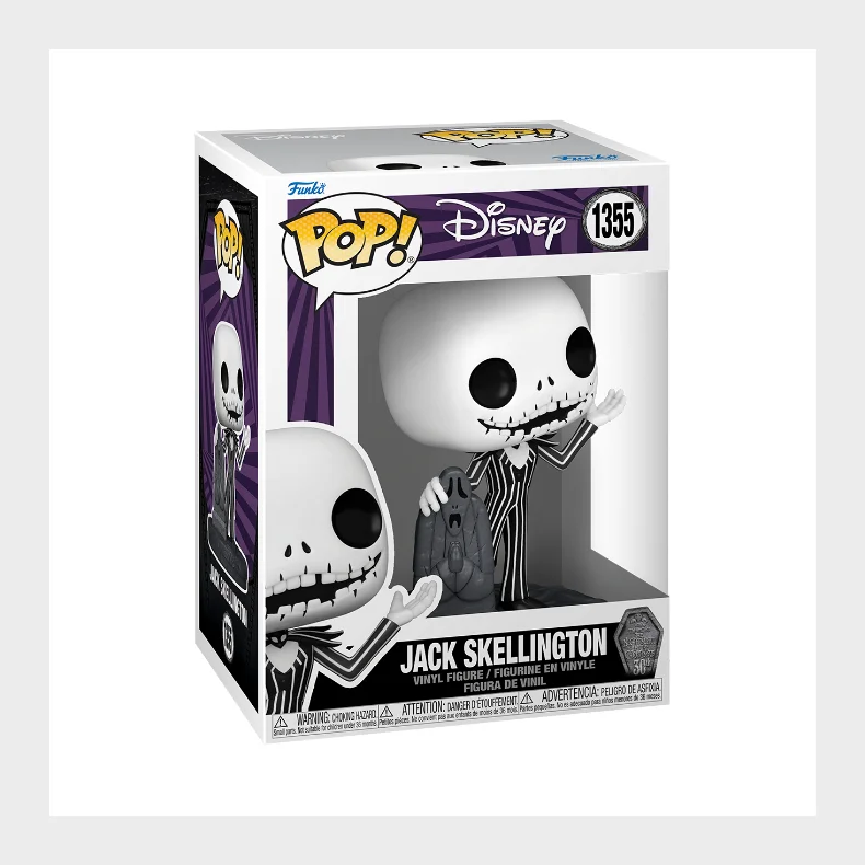 Funko! POP Vinyl TNBC 30th Jack with Gravestone