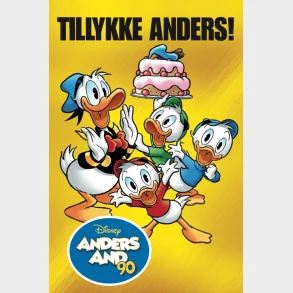 Anders And 90 r - Tillykke Anders
