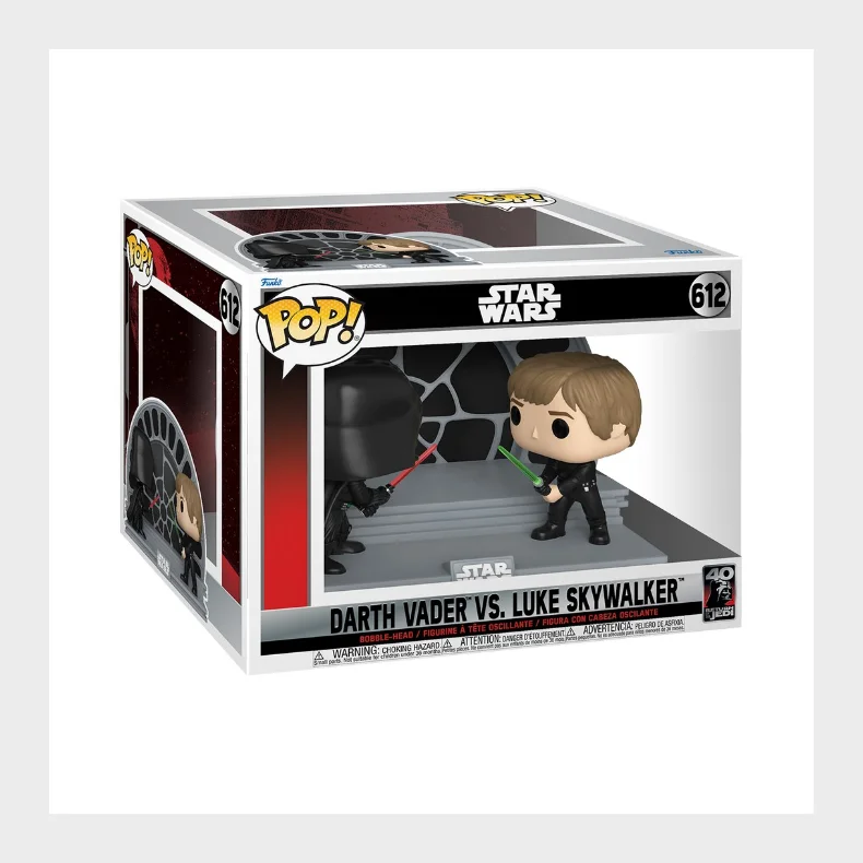 Funko! POP Moment Star Wars 40th Luke vs Vader