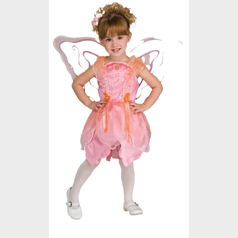 Fe-kjole med vinger str. 3-4 r