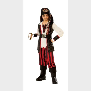 Pirat kostume str. 3-4 r