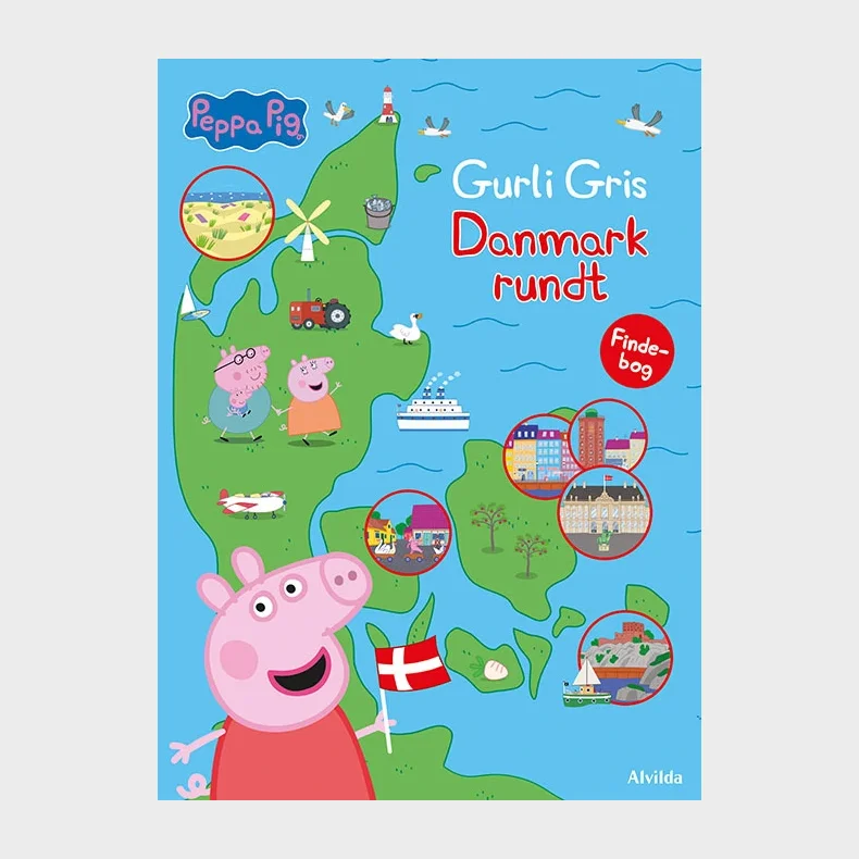 Peppa Pig - Gurli Gris - Danmark rundt