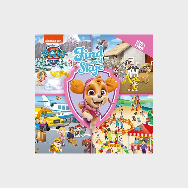 Kig og Find - Paw Patrol - Find med Skye