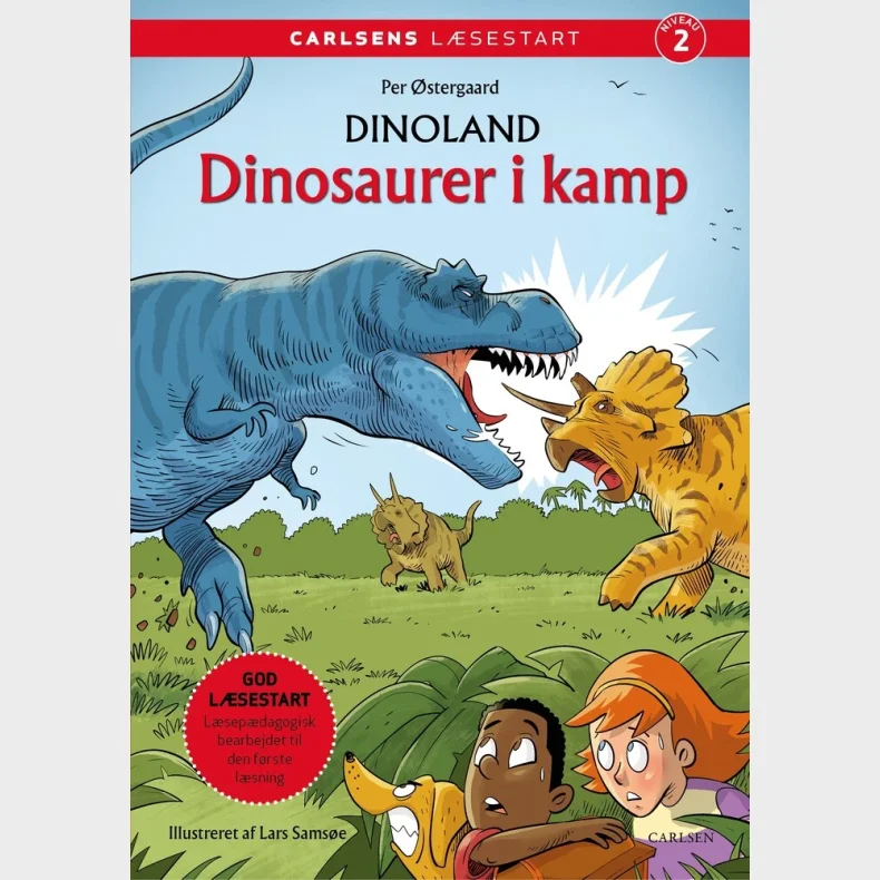 Carlsens Lsestart: Dinoland: Dinosaurer i kamp