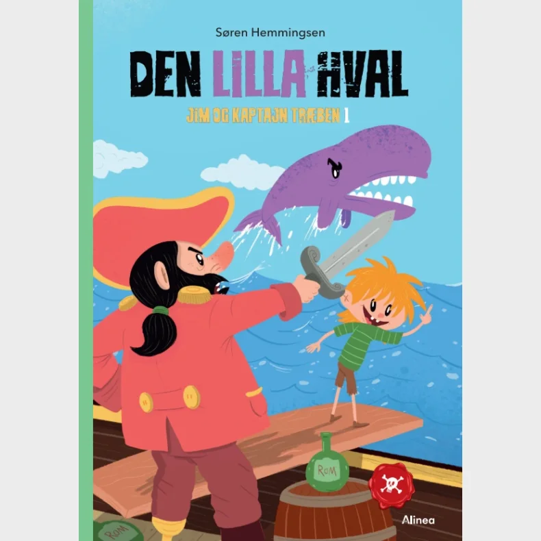 Jim og Kaptajn Tr�-ben, Den lilla hval, Gr�n L�seklub