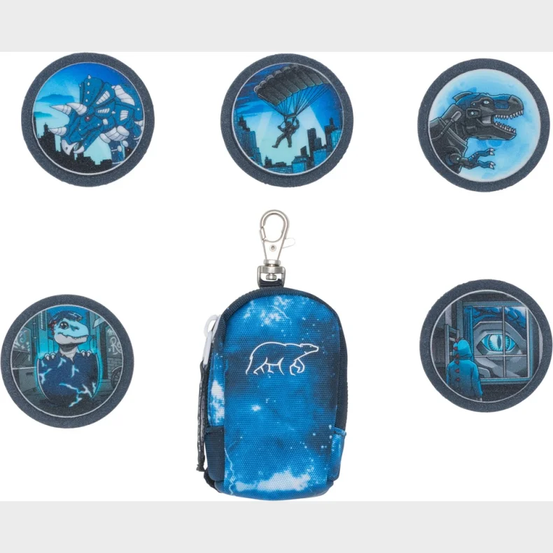 Rygsk Mini m/Buttons Beckmann Tech Rex