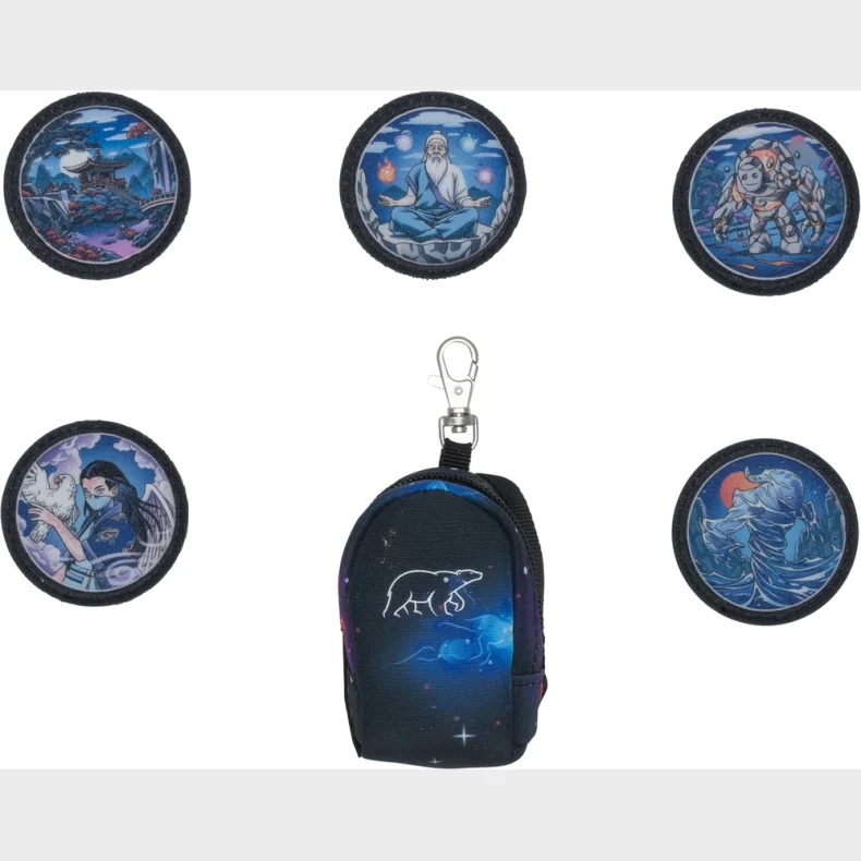 Rygsk Mini m/Buttons Beckmann  Ninja Elements