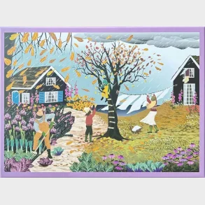 PUSLESPIL HERE COMES THE RAIN 1000 BRIKKER