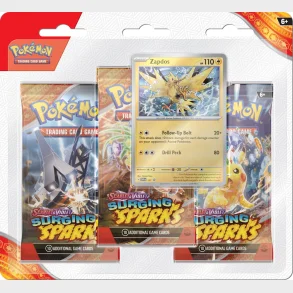 Pokmon Surging Sparks 3-Pack Blister