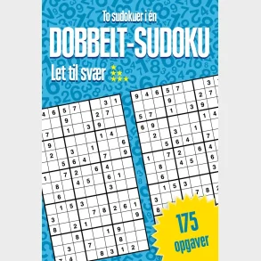 Dobbelt-sudoku : To sudokuer i n