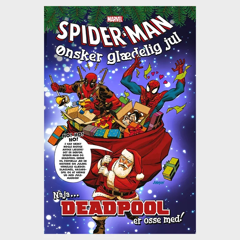 Spider-Man �nsker gl�delig jul