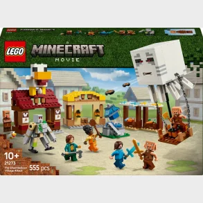 21273 LEGO Minecraft Ghast-ballonens angreb p landsbyen