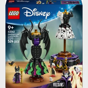 43262 LEGO Disney Classic Maleficents og Cruella de Vils kjoler