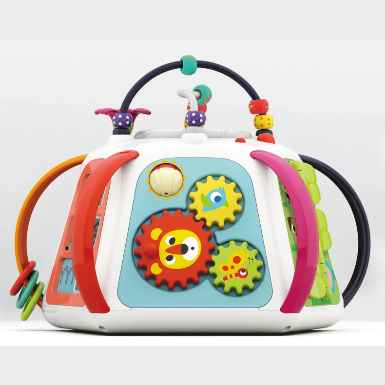 Kinder and Kids Aktivitetspyramide med spil, lys og lyd