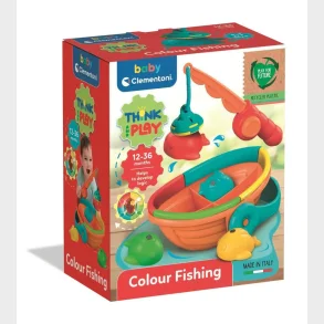 Clementoni Think and Play - Colour Fishing set
