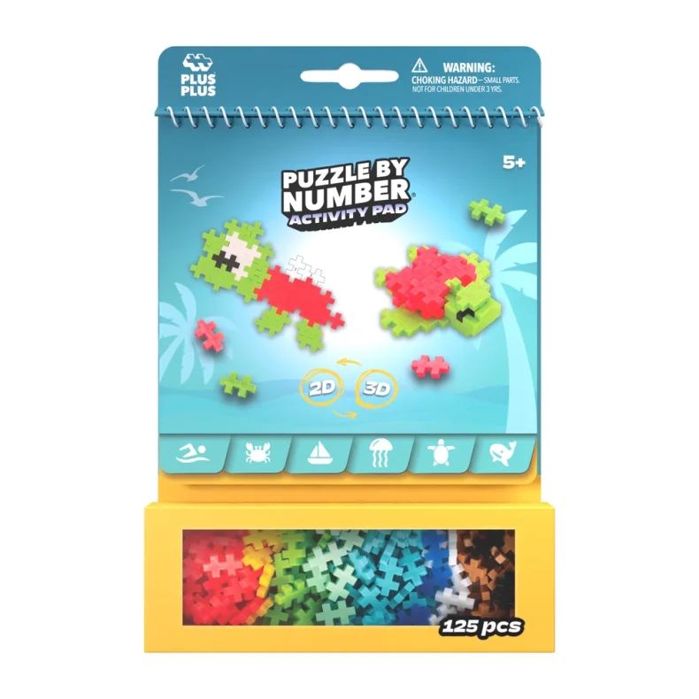 Plus-Plus Activity Pad  Ocean
