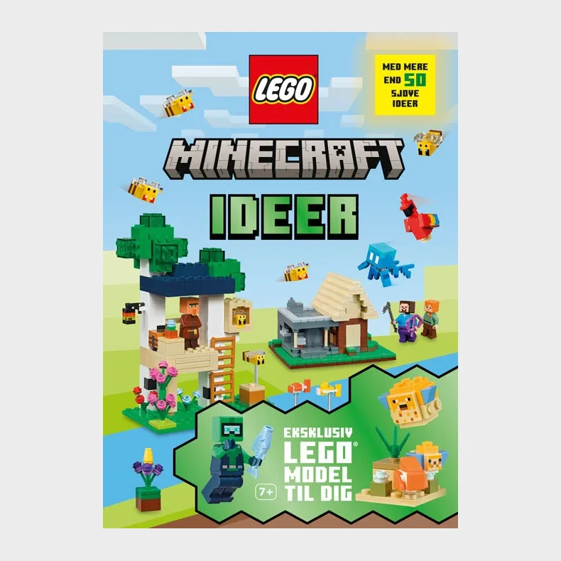 LEGO Minecraft ideer (bog med klodser)