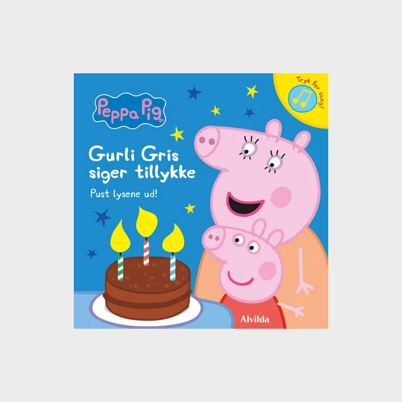 Peppa Pig - Gurli Gris siger tillykke