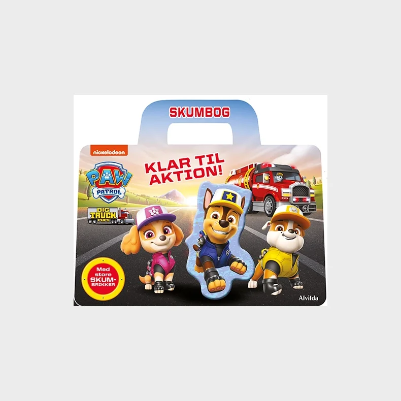 Paw Patrol - Klar til aktion (skumbog med brikker)