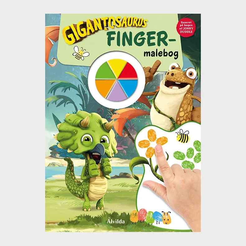 Gigantosaurus - Fingermalebog