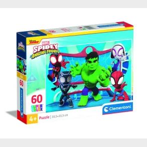 Puslespil Spidey And His Amazing Friends 60 brikker